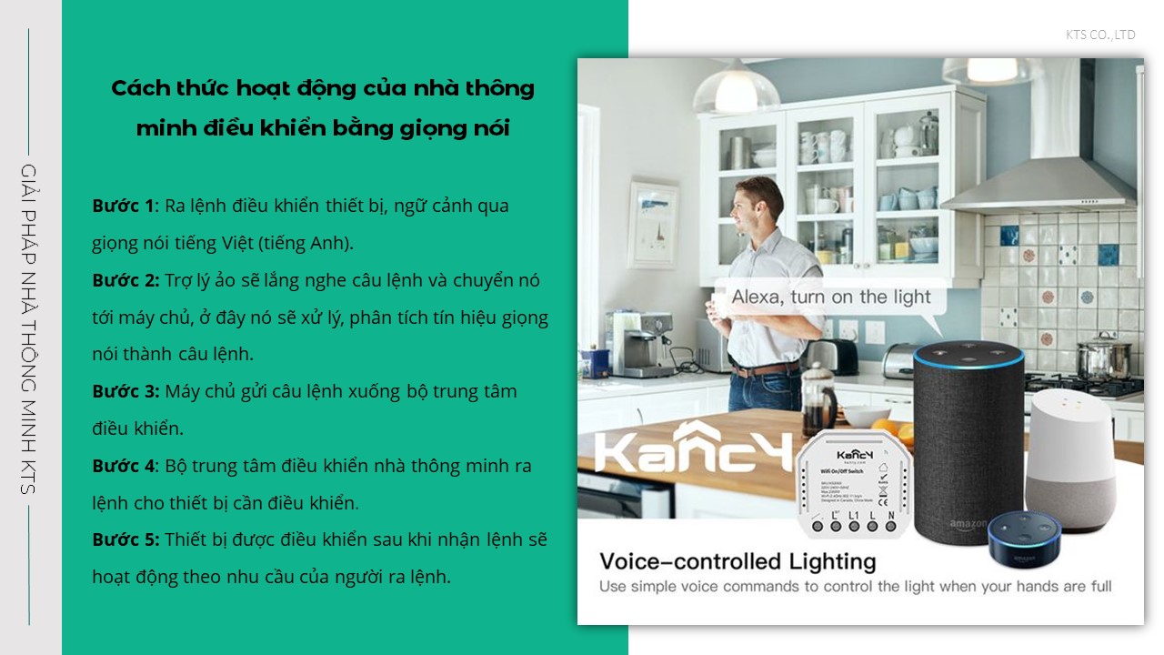 Điều khiển nhà thông minh bằng giọng nói