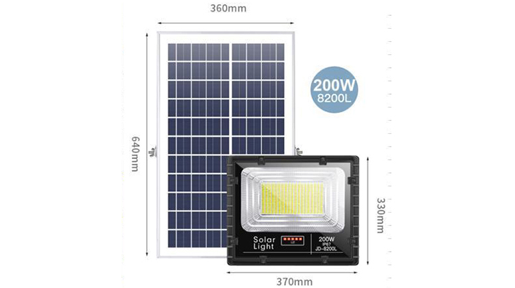 ĐÈN PHA LED NĂNG LƯỢNG MẶT TRỜI